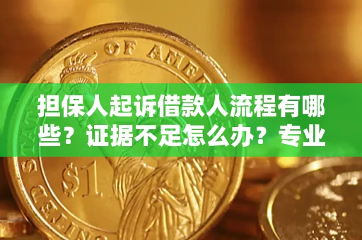 济南担保人起诉借款人流程有哪些？证据不足怎么办？专业律师解答