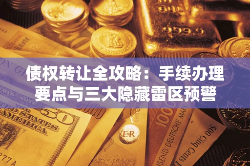 济南债权转让全攻略：手续办理要点与三大隐藏雷区预警