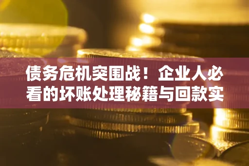 济南债务危机突围战！企业人必看的坏账处理秘籍与回款实战指南