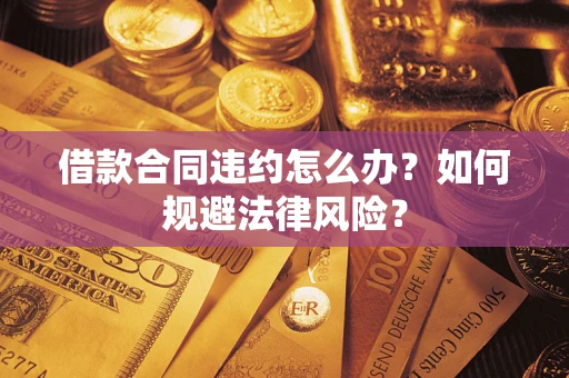 济南借款合同违约怎么办？如何规避法律风险？